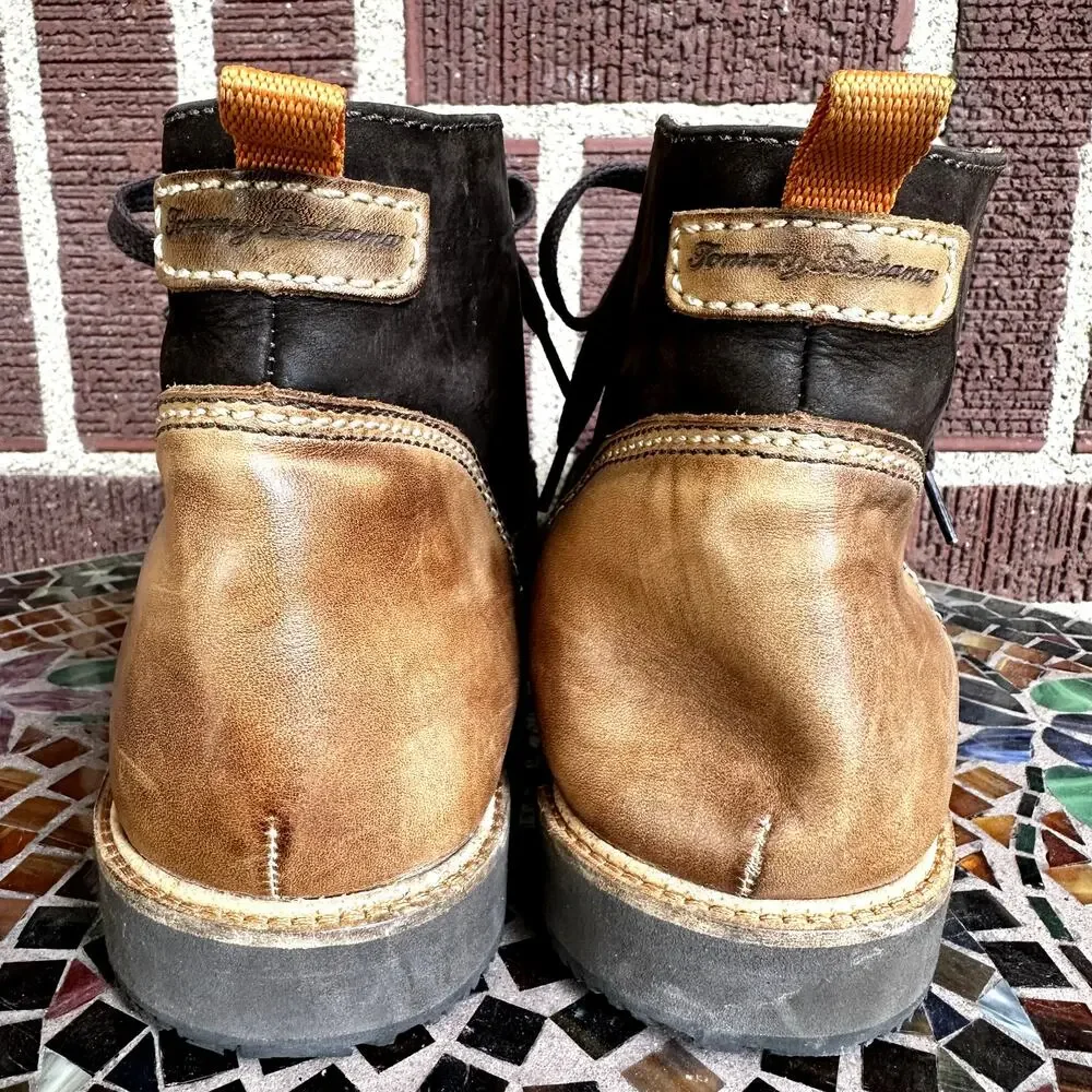 Tommy Bahama Edisto Chukka Boots Nubuck Leather Ankle Lace Up Brown 12M